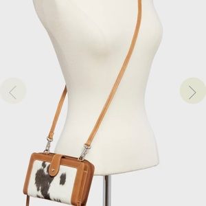 Overland Odessa Cowhide Crossbody Clutch Wallet